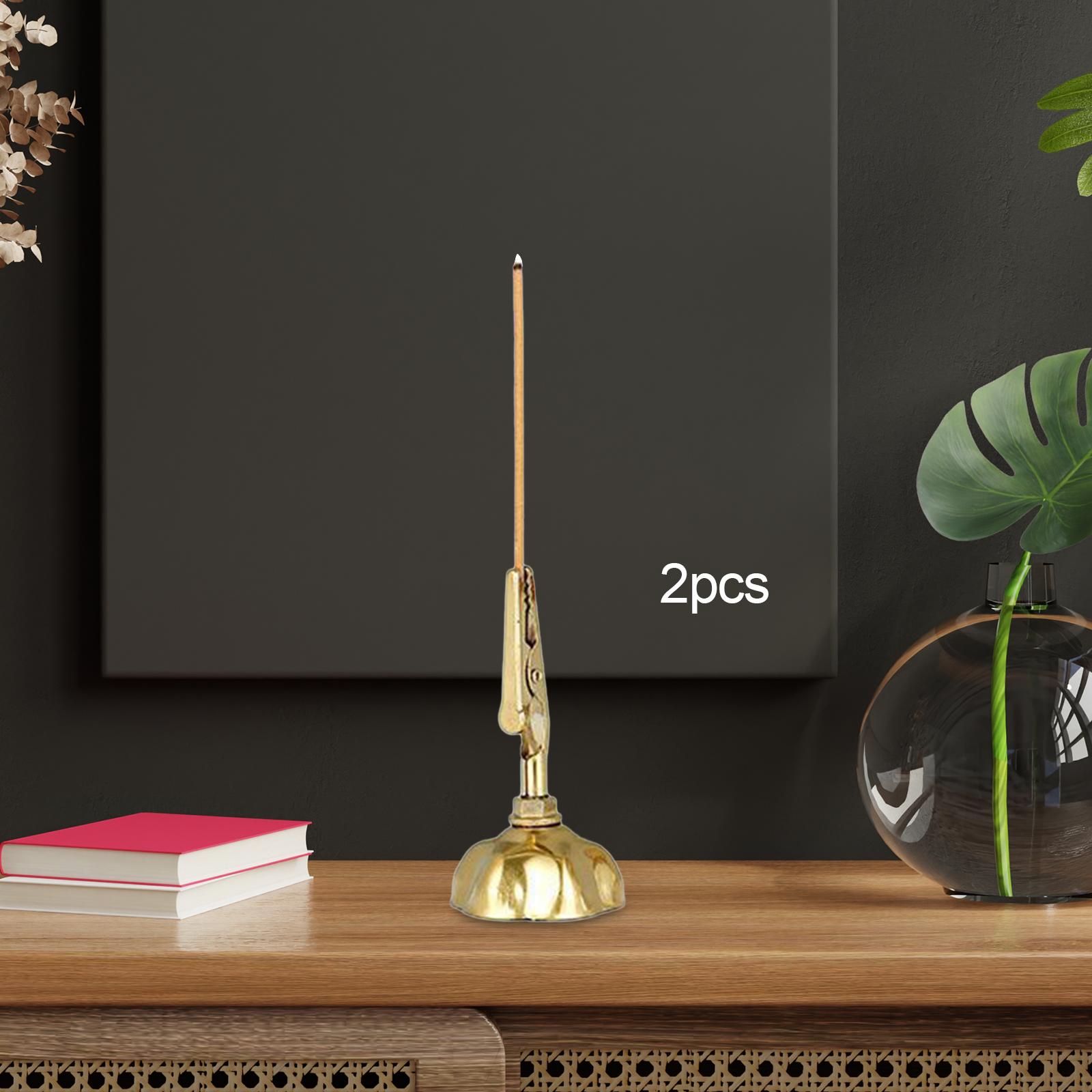 Home Fragrance Usa - Подставка-зажим для благовоний из сплава для